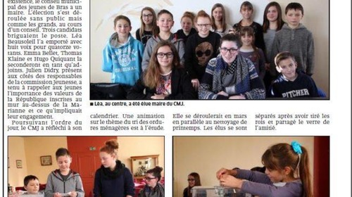 Le CMJ à l???honneur dans la presse locale