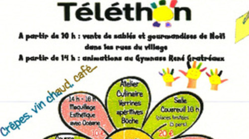 Téléthon à Charny le 3 décembre