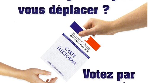 Vous êtes absents ? N'oubliez pas le vote par procuration