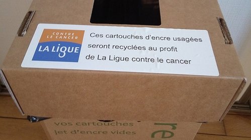 Récupération de cartouches d'encre usagées en mairie