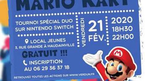 Tournoi Mario Kart le 16 octobre 2020