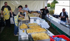 Succès habituel aux moules/frites