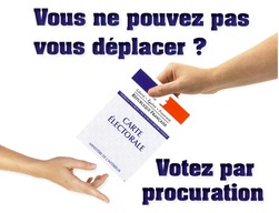 Pensez à la procuration