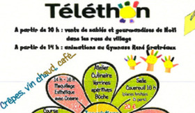 Téléthon à Charny le 3 décembre