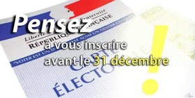 Inscription sur la liste électorale