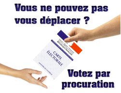 Vous êtes absents ? N'oubliez pas le vote par procuration