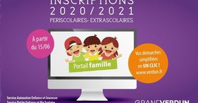 Inscriptions péri et extrascolaires 2020-21